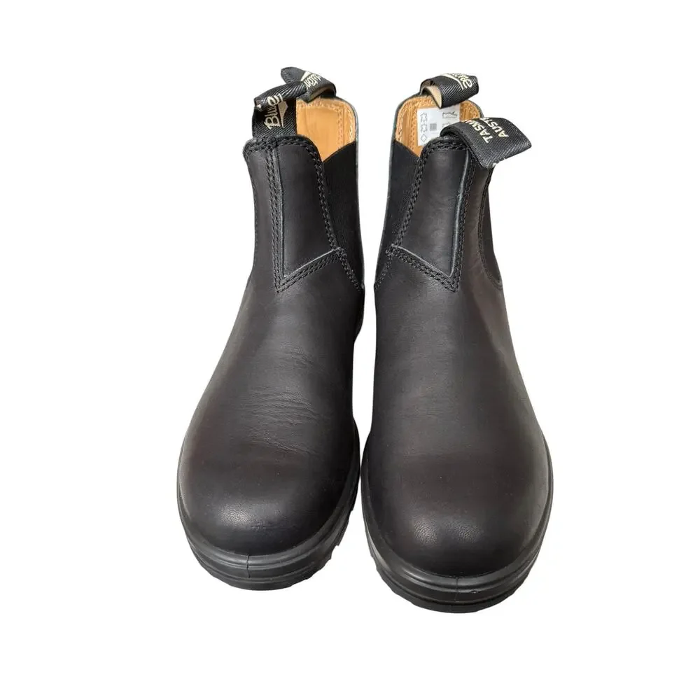 Blundstone Men's Black Classics Chelsea Boots Size Women 7.5